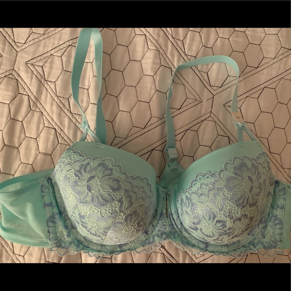 Brand New Light Blue Lace Bra 42B (never worn)